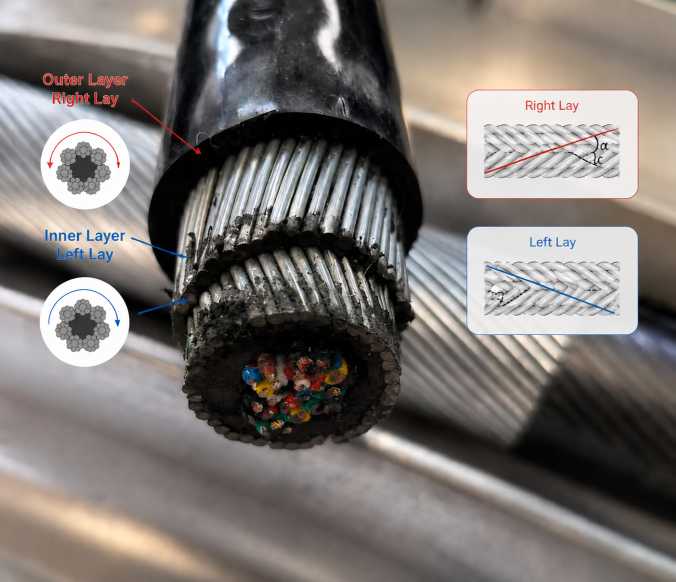 Steel wire armouring structure for high-strength ROV cable used in subsea environments.jpg Steel wire armouring structure for high-strength ROV cable used in subsea environments.jpg