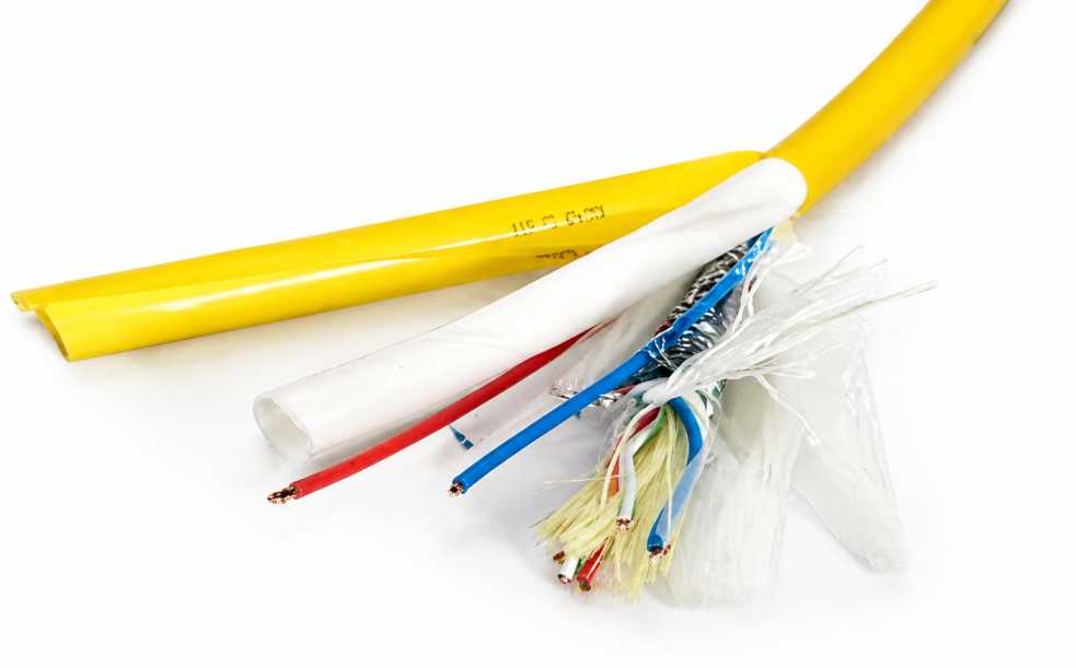 ultra flexible ROV cable internal construction designed for dynamic underwater robotic applications.jpg