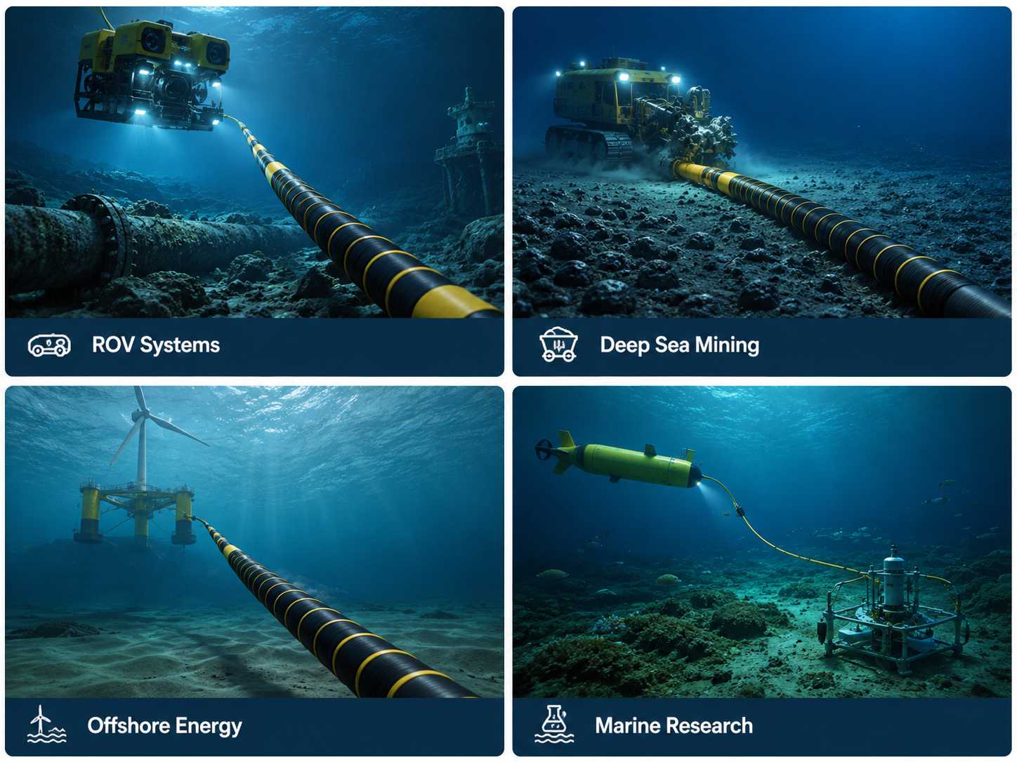 Custom engineered subsea cable applications in ROV systems, deep sea mining, offshore energy, and marine research.jpg Custom engineered subsea cable applications in ROV systems, deep sea mining, offshore energy, and marine research.jpg