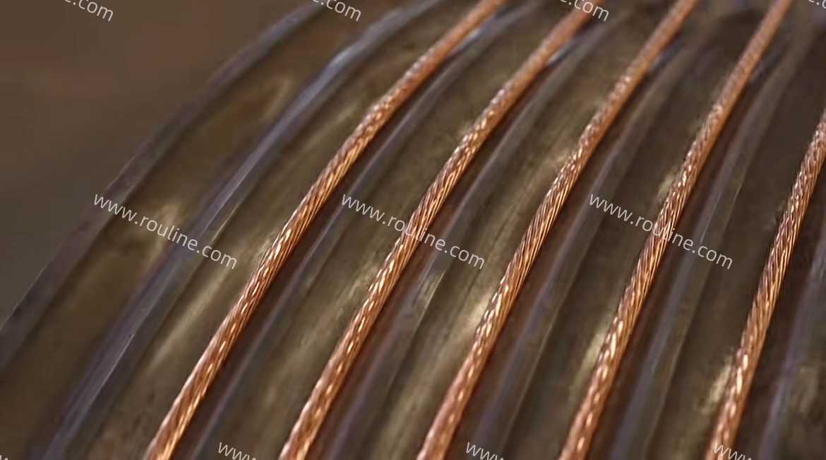 Cable conductor stranding process during wire manufacturing.jpg